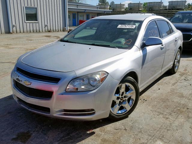 1G1ZH57B19F253206 - 2009 CHEVROLET MALIBU 1LT 银色 照片 2