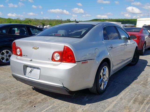 1G1ZH57B19F253206 - 2009 CHEVROLET MALIBU 1LT 银色 照片 4