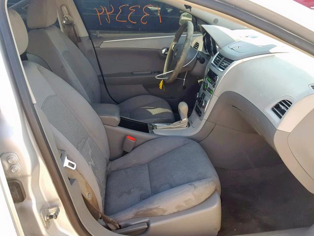 1G1ZH57B19F253206 - 2009 CHEVROLET MALIBU 1LT 银色 照片 5