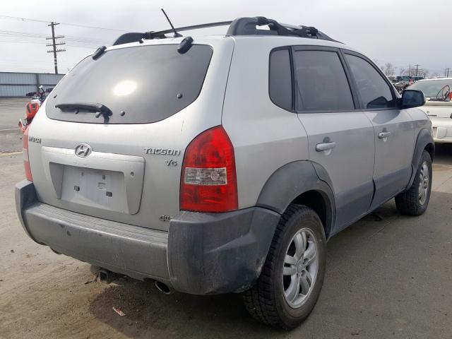 KM8JN72DX7U584498 - 2007 HYUNDAI TUCSON SE  photo 4