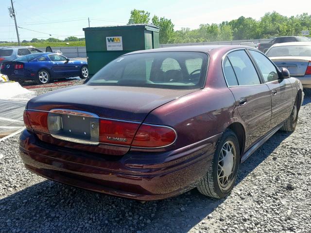 1G4HP52K94U143954 - 2004 BUICK LESABRE CU BURGUNDY photo 4