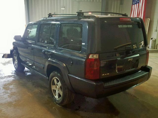 1J8HG48K19C502015 - 2009 JEEP COMMANDER 蓝色 照片 3