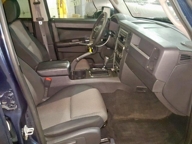 1J8HG48K19C502015 - 2009 JEEP COMMANDER 蓝色 照片 5