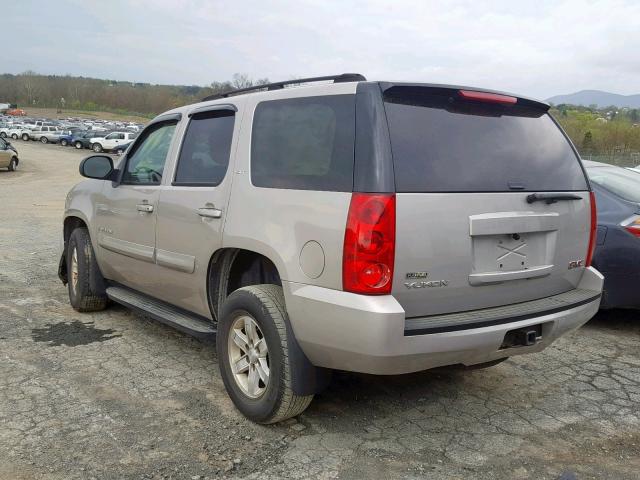 1GKFK13017R254557 - 2007 GMC YUKON BEIGE photo 3