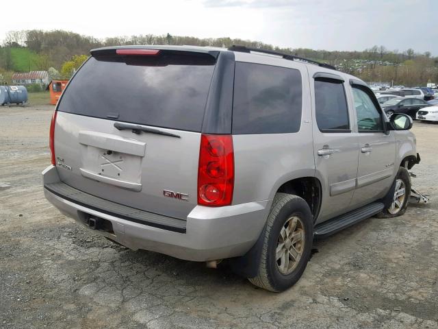 1GKFK13017R254557 - 2007 GMC YUKON BEIGE photo 4