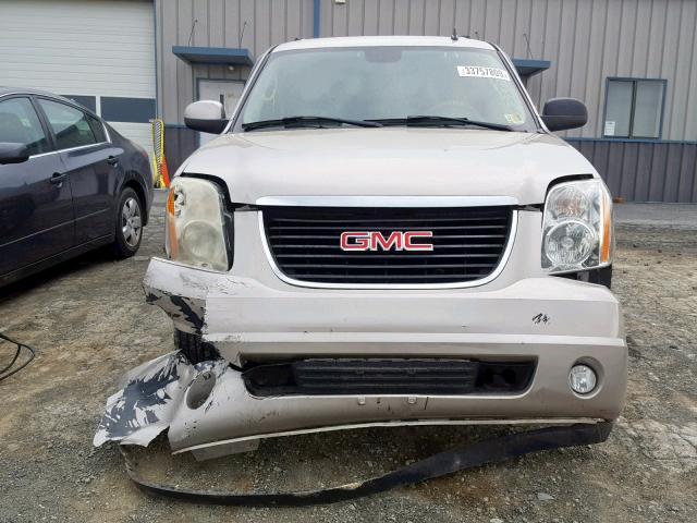 1GKFK13017R254557 - 2007 GMC YUKON BEIGE photo 9