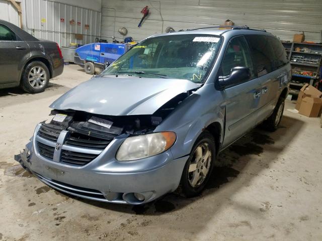 2D8GP44L45R190230 - 2005 DODGE GRAND CARAVAN SXT  photo 2