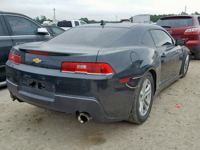 2G1FB1E30F9232053 - 2015 CHEVROLET CAMARO LS GRAY photo 4