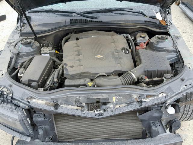 2G1FB1E30F9232053 - 2015 CHEVROLET CAMARO LS GRAY photo 7