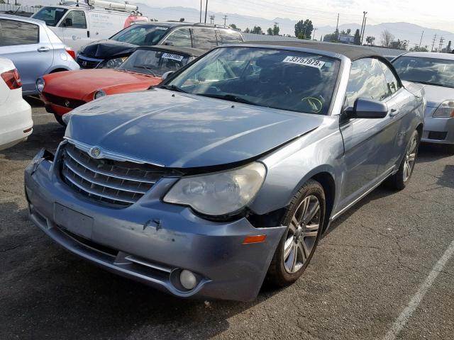 1C3BC5ED9AN118484 - 2010 CHRYSLER SEBRING TO GRAY photo 2