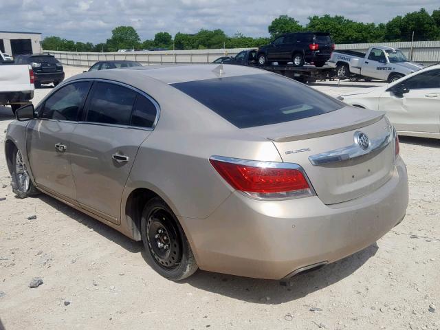 1G4GE5ED9BF334838 - 2011 BUICK LACROSSE C TAN photo 3