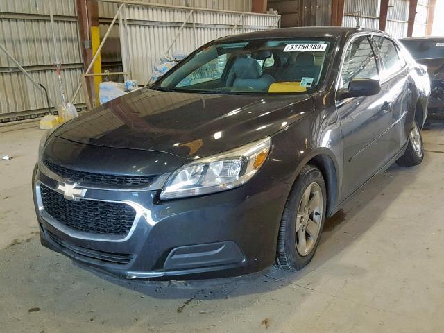 1G11B5SL5EF267991 - 2014 CHEVROLET MALIBU LS GRAY photo 2