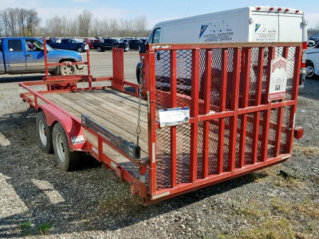 10HTLG165Y1000006 - 1999 MISC TRAILER RED photo 3