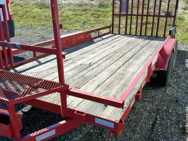 10HTLG165Y1000006 - 1999 MISC TRAILER Қызыл фото 7