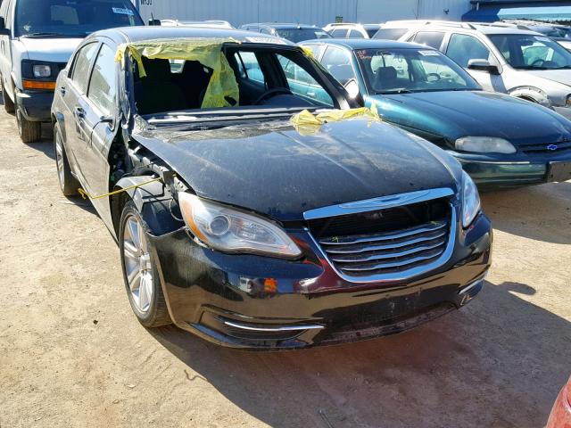 1C3CCBAB0DN670225 - 2013 CHRYSLER 200 LX BLACK photo 1