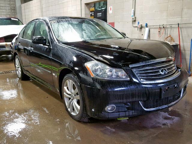 JNKAY01F68M654746 - 2008 INFINITI M35 BASE BLACK photo 1