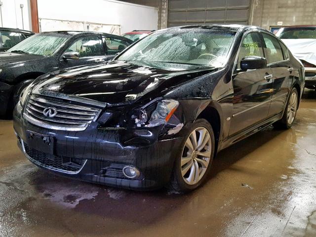 JNKAY01F68M654746 - 2008 INFINITI M35 BASE BLACK photo 2