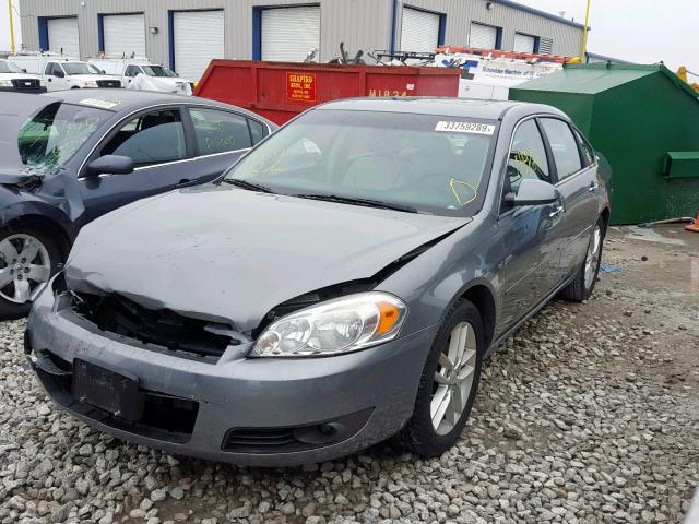 2G1WU583389267959 - 2008 CHEVROLET IMPALA LTZ GRAY photo 2