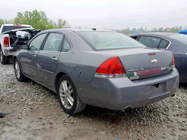 2G1WU583389267959 - 2008 CHEVROLET IMPALA LTZ GRAY photo 3