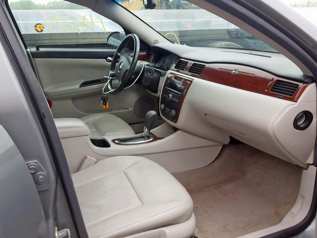 2G1WU583389267959 - 2008 CHEVROLET IMPALA LTZ GRAY photo 5