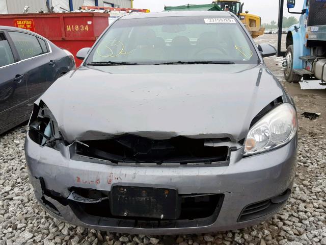 2G1WU583389267959 - 2008 CHEVROLET IMPALA LTZ GRAY photo 9