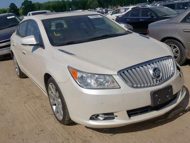 1G4GE5ED1BF354159 - 2011 BUICK LACROSSE C WHITE photo 1