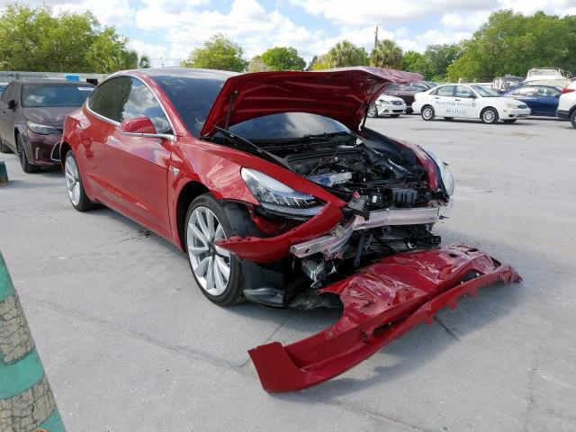 5YJ3E1EA8JF004614 - 2018 TESLA MODEL 3  photo 1