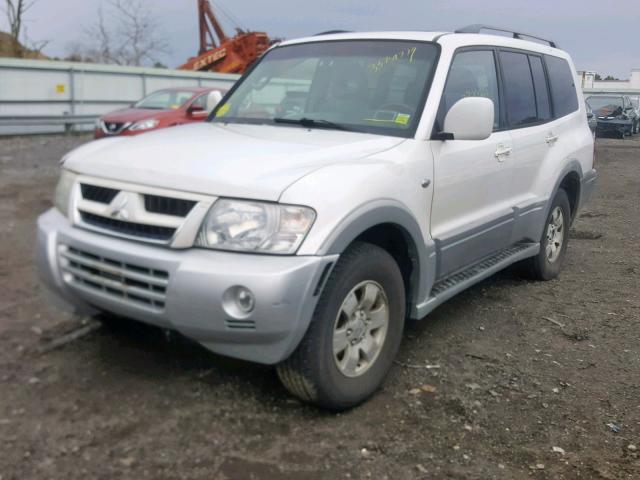 JA4NW51S93J015834 - 2003 MITSUBISHI MONTERO LI WHITE photo 2