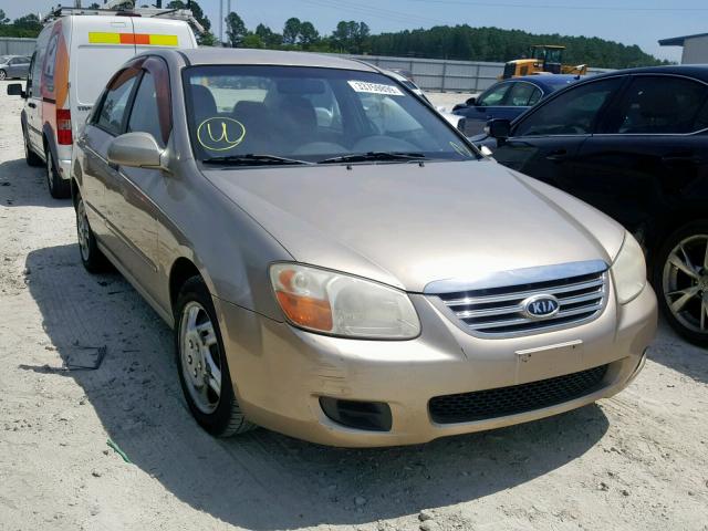 KNAFE121875474165 - 2007 KIA SPECTRA EX TAN photo 1