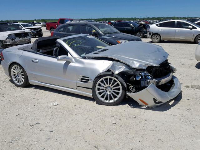 WDBSK71F88F140383 - 2008 MERCEDES-BENZ SL 550 SILVER photo 1