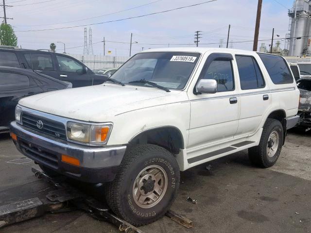 JT3VN29V3S0068477 - 1995 TOYOTA 4RUNNER VN WHITE photo 2