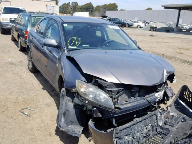 JM1BK12G071685687 - 2007 MAZDA 3 I GRAY photo 1