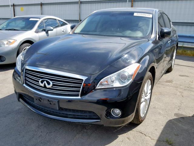 JN1EY1AP5CM910484 - 2012 INFINITI M35H BLACK photo 2