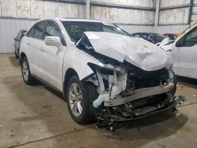 5J8TB4H56EL024969 - 2014 ACURA RDX TECHNO WHITE photo 1