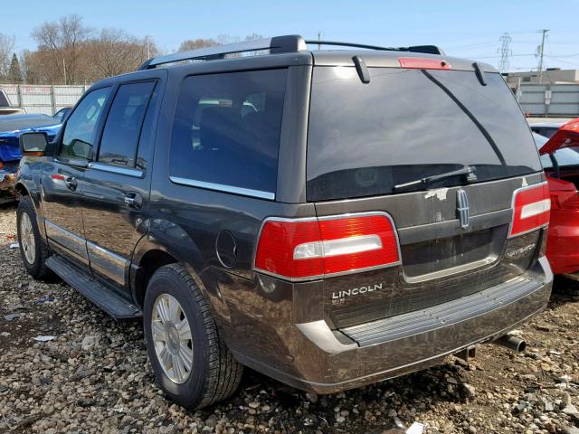 5LMFU28568LJ18292 - 2008 LINCOLN NAVIGATOR Marron photo 3