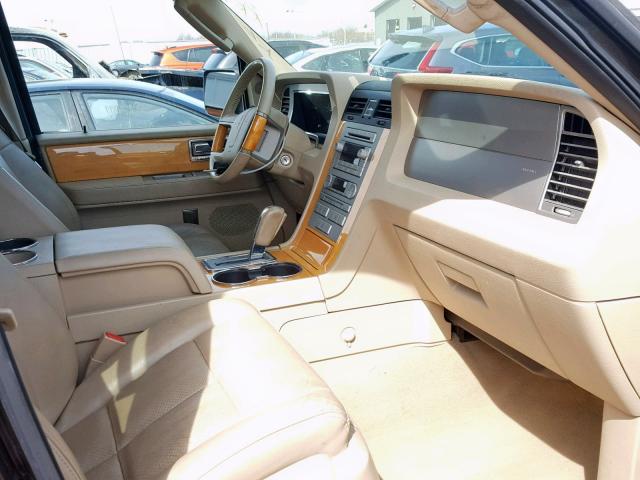 5LMFU28568LJ18292 - 2008 LINCOLN NAVIGATOR Marron photo 5