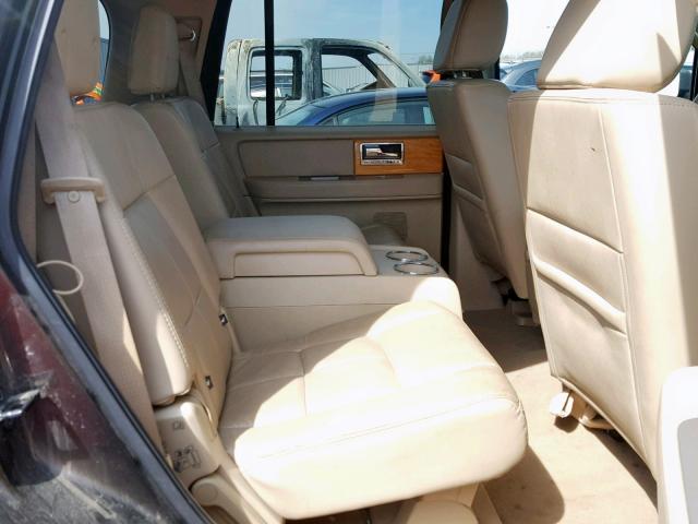 5LMFU28568LJ18292 - 2008 LINCOLN NAVIGATOR Marron photo 6