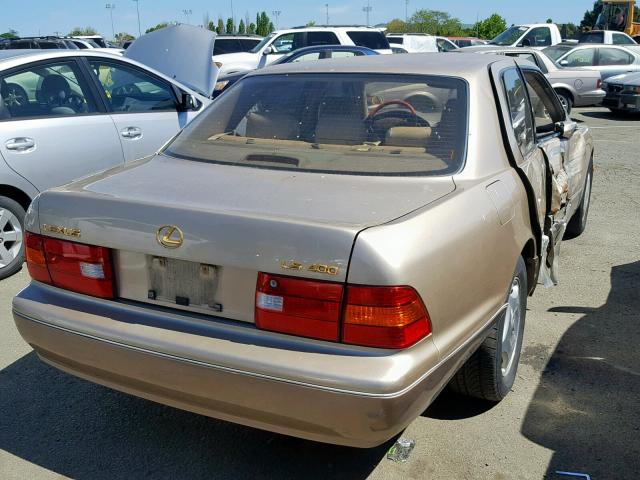 JT8BH28F8Y0175421 - 2000 LEXUS LS 400 GOLD photo 4