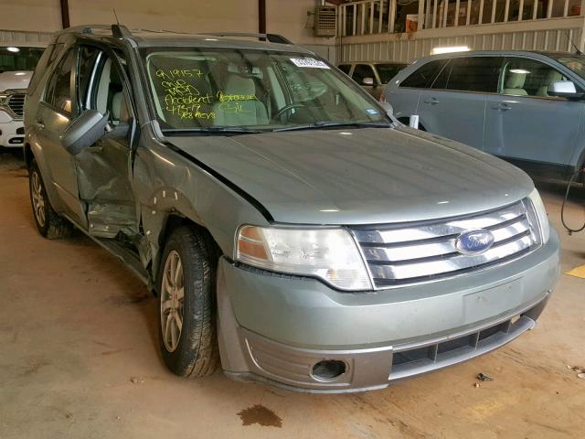 1FMDK02W58GA10678 - 2008 FORD TAURUS X S GREEN photo 1