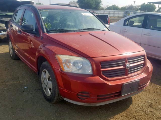 1B3HB28B37D545189 - 2007 DODGE CALIBER RED photo 1