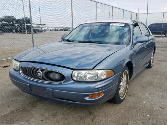 1G4HP54K12U275200 - 2002 BUICK LESABRE CU BLUE photo 2