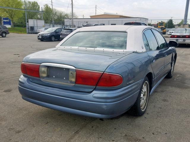 1G4HP54K12U275200 - 2002 BUICK LESABRE CU BLUE photo 4