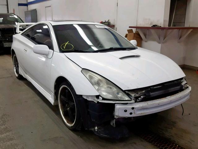 JTDDR32T120135801 - 2002 TOYOTA CELICA GT WHITE photo 1