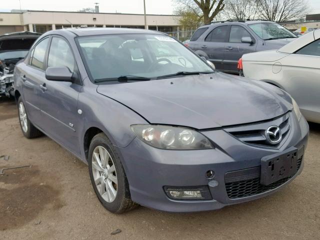 JM1BK324081799370 - 2008 MAZDA 3 S GRAY photo 1