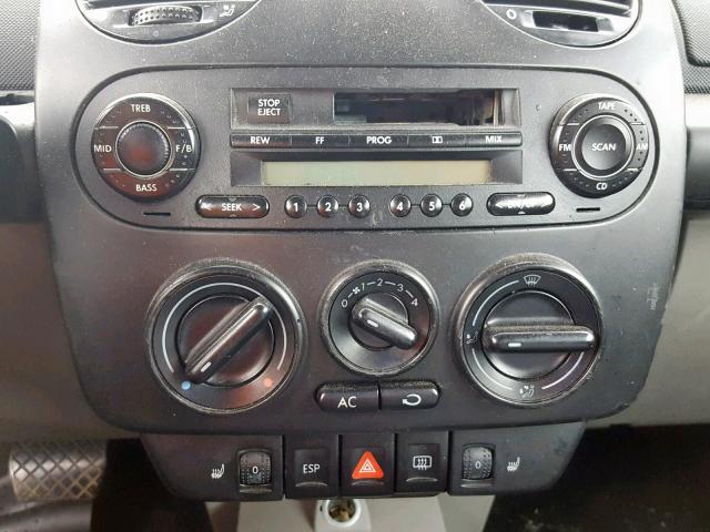 3VWCD21YX3M331233 - 2003 VOLKSWAGEN NEW BEETLE Schwarz Foto 9