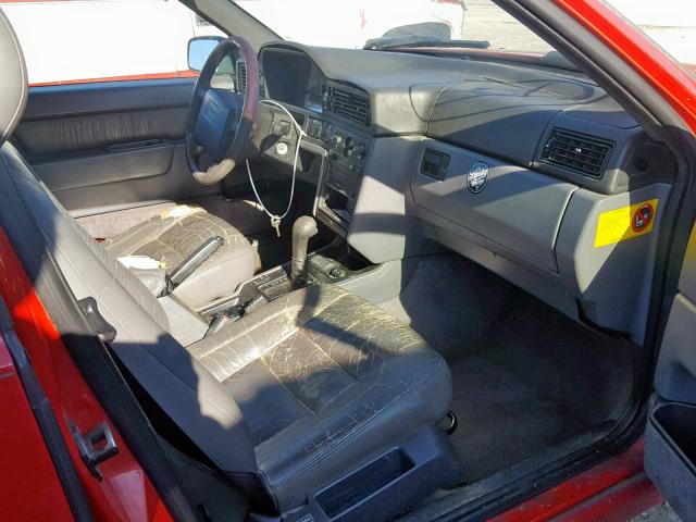 YV1LS5547V1377856 - 1997 VOLVO 850 RED photo 5