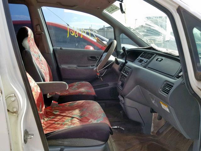 JHMRA3867WC012960 - 1998 HONDA ODYSSEY LX WHITE photo 5