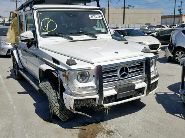 WDCYC3KF7GX254796 - 2016 MERCEDES-BENZ G 550 WHITE photo 1