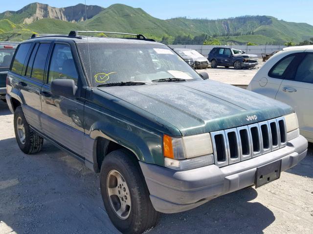 1J4EZ58Y3TC132024 - 1996 JEEP GRAND CHER GREEN photo 1