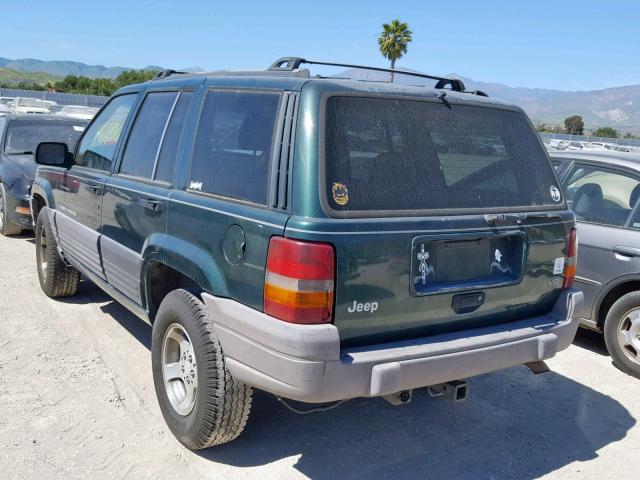 1J4EZ58Y3TC132024 - 1996 JEEP GRAND CHER GREEN photo 3